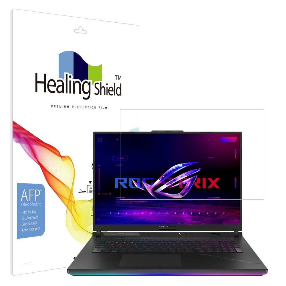 폰트리 힐링쉴드 ASUS ROG STRIX SCAR 18 G834 2023 올레포빅 고광택 액정보호필름_이미지
