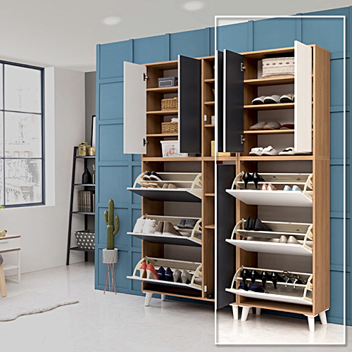 로쏘 댄슨 상부장포함 신발장 (60cm)_이미지