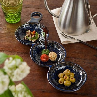 이진 돌비 블랙 경단 3구 찬기 42.5cm_이미지