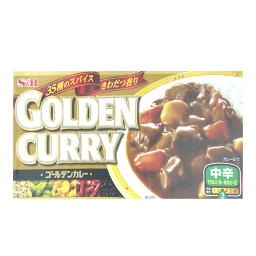 골든카레 중간매운맛 198g