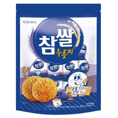 크라운제과 참쌀누룽지 216g (1개)