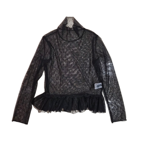 르니앤맥코이 여성 망사 레이스 레이어드 티셔츠 MN04TS704FJY_이미지