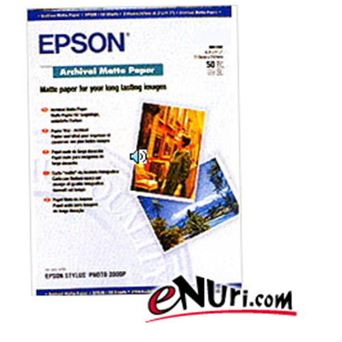 엡손 S041340 잉크젯 전용지 SA3 167g [50매]