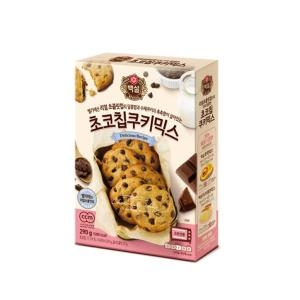 CJ제일제당 백설 초코칩 쿠키믹스 290g (12개)_이미지