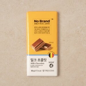 이마트 <b>노브랜드</b> 밀크 초콜릿 90g