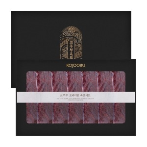 코주부B&F 프리미엄 소고기 육포 명품 선물세트 420g [1개]