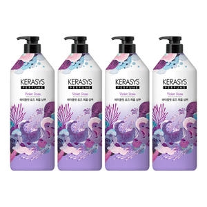 애경 케라시스 바이올렛 로즈 퍼퓸 샴푸 1000ml (4개)