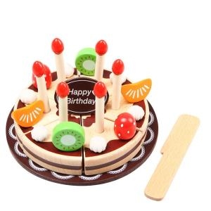 토도리브로 원목 생일케이크 놀이세트_이미지