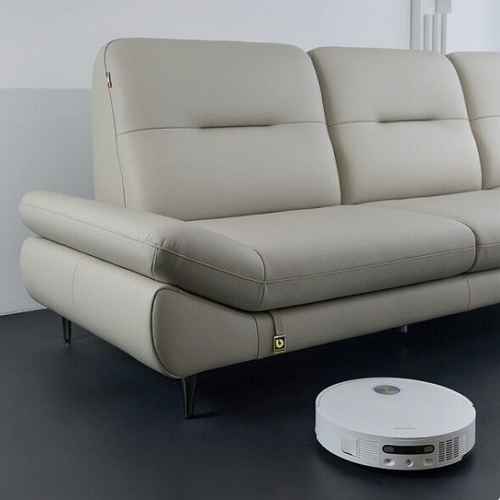 다우닝 센느 전체 천연가죽 소파 4인용 (스툴별도)_이미지