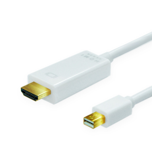 엠비에프 MBF-MDP19 Mini DP to HDMI 케이블 (2m, MBF-MDP19-2M)