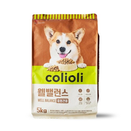 웰밸런스 중형견 5kg