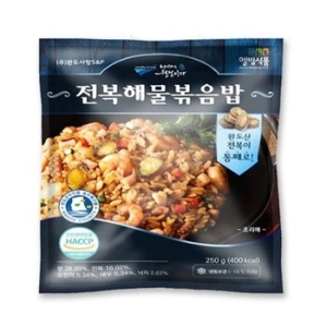 자연맛남 완도사랑 완도직송 전복 해물볶음밥_이미지