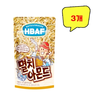 HBAF 멸치 아몬드 100g (3개)_이미지