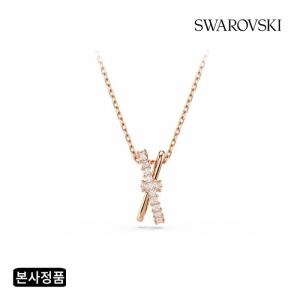 스와로브스키 여성 Hyperbola 로즈골드 목걸이_5689788_이미지