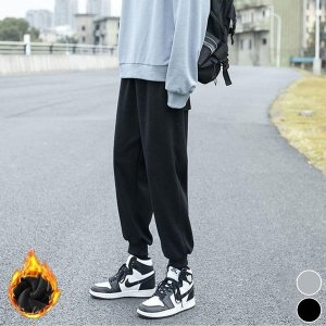 데일리룩 남성 따뜻한 기모 조거팬츠 2컬러 추위 막는 WE6671A_이미지
