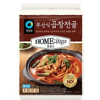 대상 청정원 호밍스 부산식 곱창전골 760g
