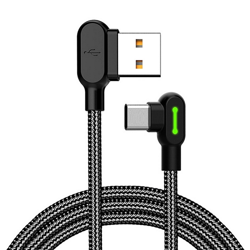 맥도도 90도 라이트 C타입 케이블 (0.5m)_이미지