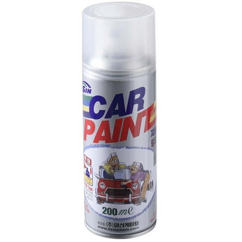 일신 스프레이 카페인트 마감용 투명 200ml