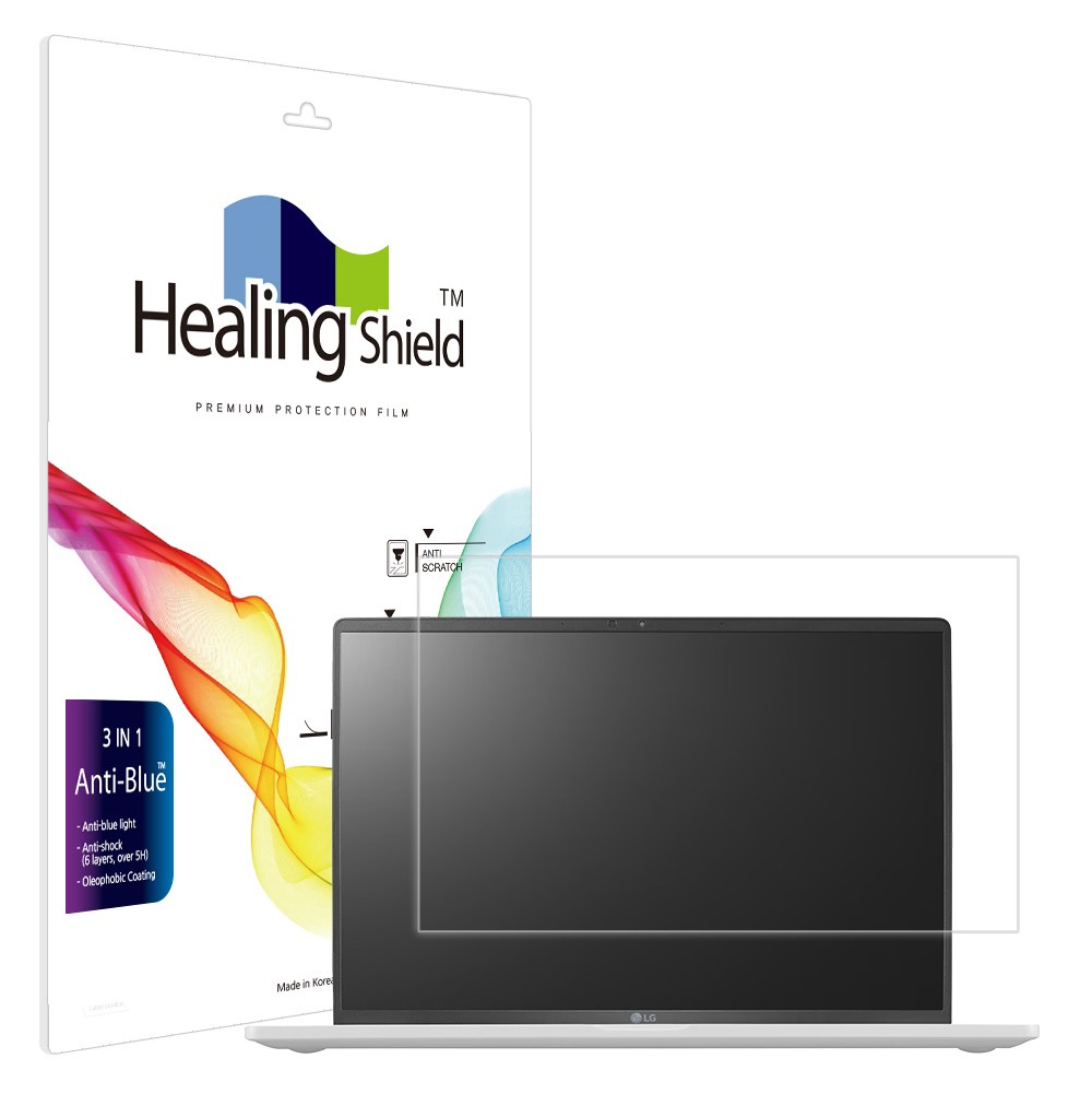 폰트리 힐링쉴드 LG전자 그램 스타일14 14Z90RS 14ZD90RS 블루라이트차단 액정보호필름