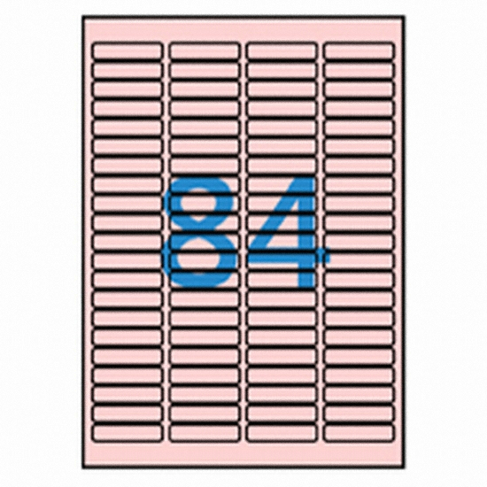 올바른라벨 컬러 라벨 AL084PP (100매)