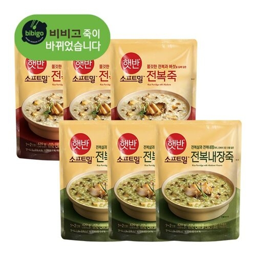 CJ제일제당 비비고 전복내장죽 420g이미지입니다. 누르면 해당 게시물로 새창이동합니다.