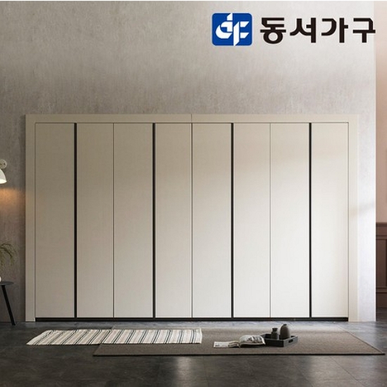 장인가구 피코 베이직 매트 여닫이 붙박이장 (300cm)_이미지