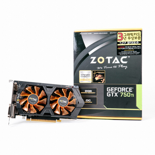 ZOTAC ������ GTX750 Ti D5 2GB DUAL SILENCER