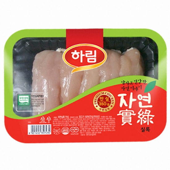 하림 자연실록 냉장 안심 350g (8개)_이미지