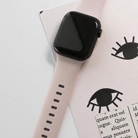 폰트리 힐링쉴드 애플워치 스트랩 실리콘 SL 시리즈 (핑크 샌드) (38mm/40mm/41mm)