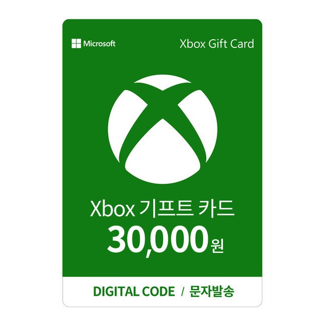 Microsoft XBOX 기프트 카드 국내 (3만원)