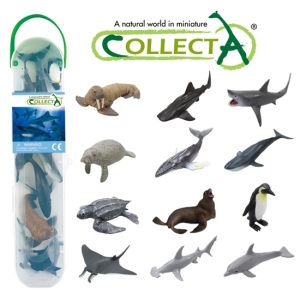 컬렉타 미니 해양동물1 피규어 12종_이미지