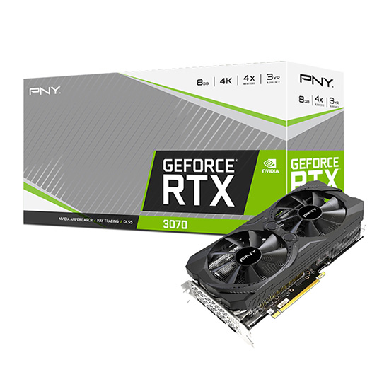 PNY ������ RTX 3070 UPRISING D6 8GB Dual ����ũ�δн�