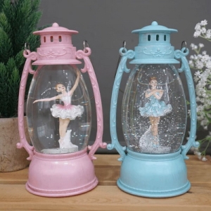 발레 랜턴 LED 워터볼 오르골