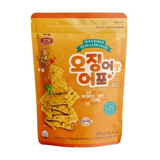 머거본 오징어맛어포 120g이미지입니다. 누르면 해당 게시물로 새창이동합니다.