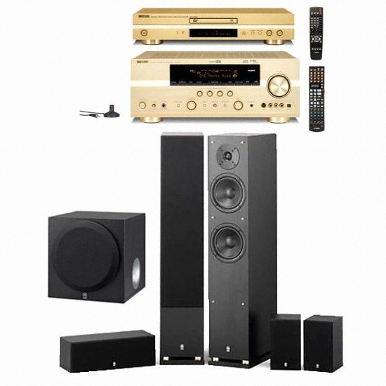 야마하 NS-7900(YST-SW012) + DVD-S1700 + 야마하 AV리시버 (RX-V861)_이미지