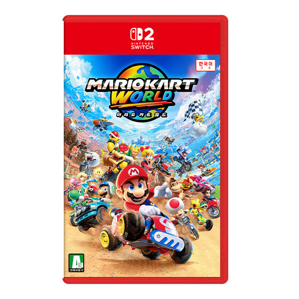 마리오 카트 월드 한글판 SWITCH2, 패키지칩/중고_이미지