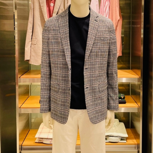 에어메쉬 멀티 체크 자켓 ZRC2KG1102