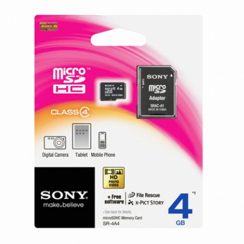 SONY micro SDHC CLASS4