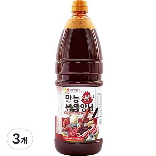 첫맛 만능 불 볶음양념 2kg 3개_이미지