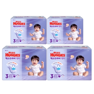 하기스 2025 맥스드라이 팬티형 3단계-남아용