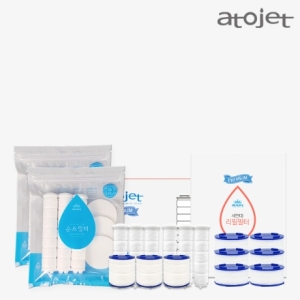필터만3종 샤워기+프리미엄 주방용+프리미엄 세면대 필터 세트
