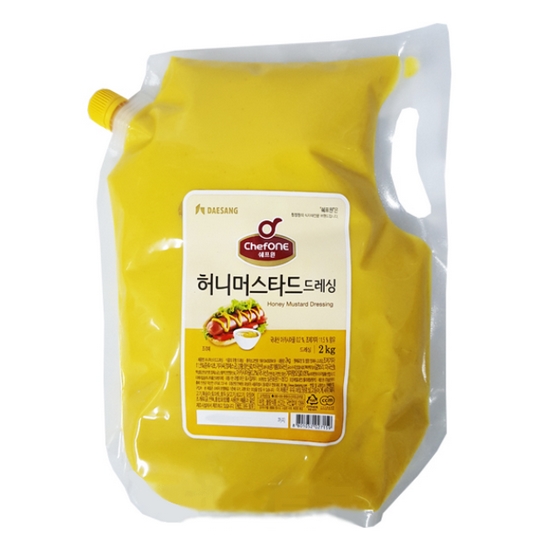 쉐프원 허니머스타드 드레싱 2kg (1개)_이미지