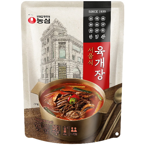 농심 한일관 서울식 육개장 460g (4개)_이미지