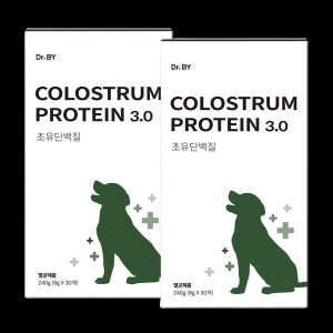 펫원 닥터바이 초유 단백질 240g (8g x 30p) (2개)