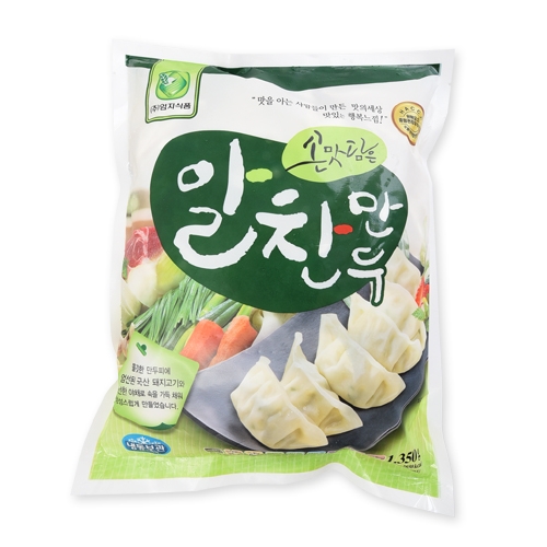 알찬만두1.35kg 만두 군만두 교자만두 1.35kg 1개