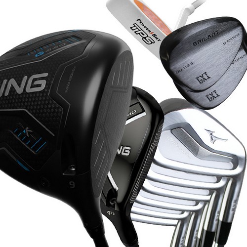 핑 G440K / 미즈노 프로 243 조합 풀세트 (11개 스틸 병행)_이미지