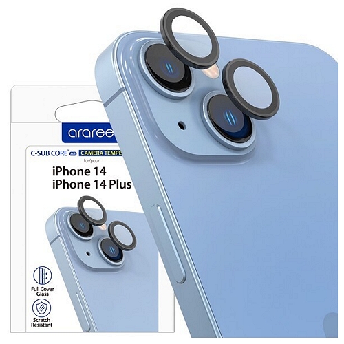 케이디랩 아라리 아이폰14/14 플러스 C서브코어MR 카메라 강화유리 보호필름 (렌즈 1매)_이미지