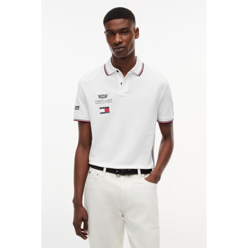 타미힐피거 종합관 남성 캐딜락 레플리카 폴로 셔츠 T12G1TKT930MA1 YBR_이미지