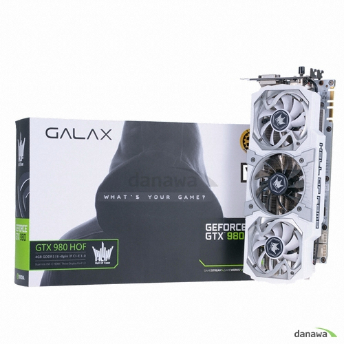 갤럭시 GALAX 지포스 GTX980 Hall Of Fame V2 D5 4GB_이미지