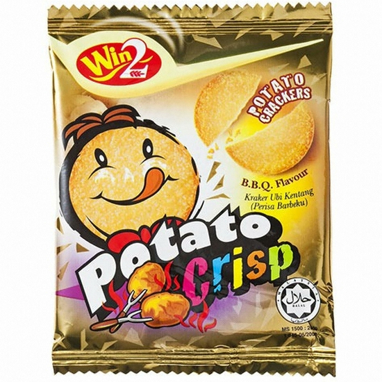 윈윈푸드 포테이토 크리스프 바베큐맛 15g (10개)_이미지